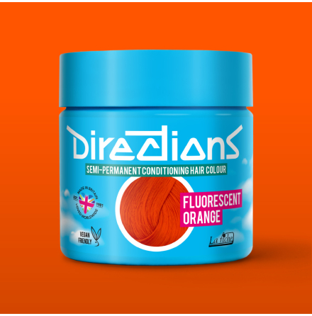 Directions Fluorescent Orange 100ml