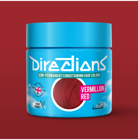 Directions Vermillion Red 100ml