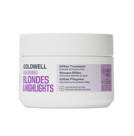 Goldwell Dualsenses Blondes & Highlights 60 Sec. Treatment Mask  200ml