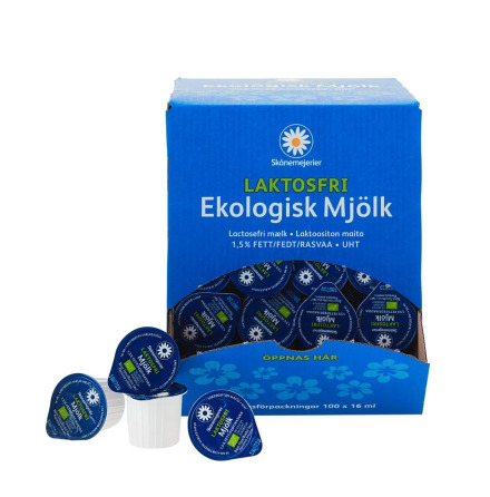 Kaffemj�lk Sk�nemejerier Ekologisk Laktosfri 1,6cl