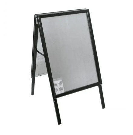 Gatust�ll Alu-Line A-Bock Svart 50x70cm