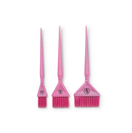My - Bubble Gum Pink Glitter Tint Brush Set