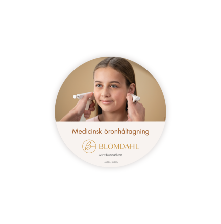 Blomdahl Window Decal Medical Ear Piercing round, SV