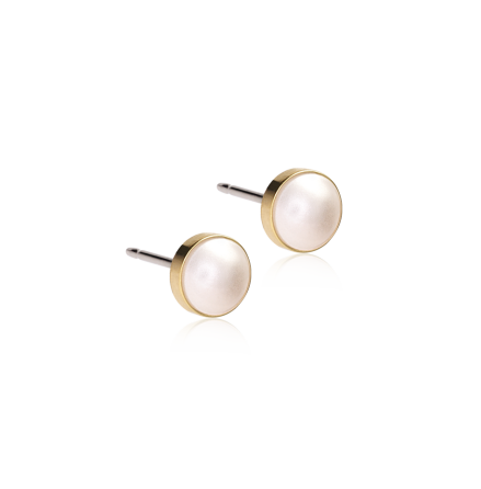 GT Bezel Pearl 6 mm, White