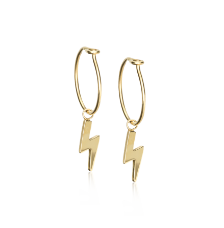 GT Ear Ring 14 mm, Pendant Flash 11 mm