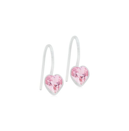MP Pendant Fixed Heart 6 mm, Light rose