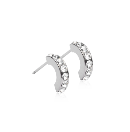 NT Pendant Brilliance Curved 10 mm, Crystal