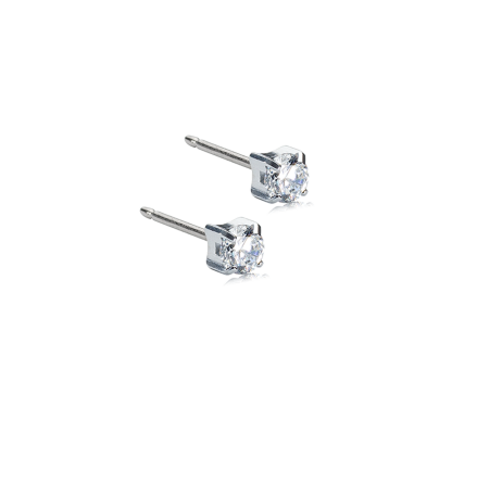 ST Tiffany 4 mm, CZ White