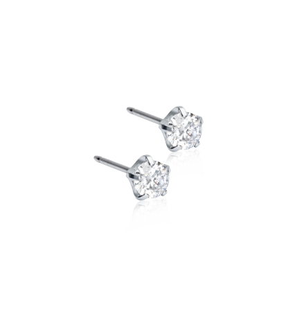 ST Tiffany Precious 5 mm, CZ White