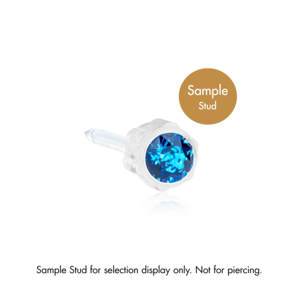 MP Stud Bezel 4 mm, Sapphire