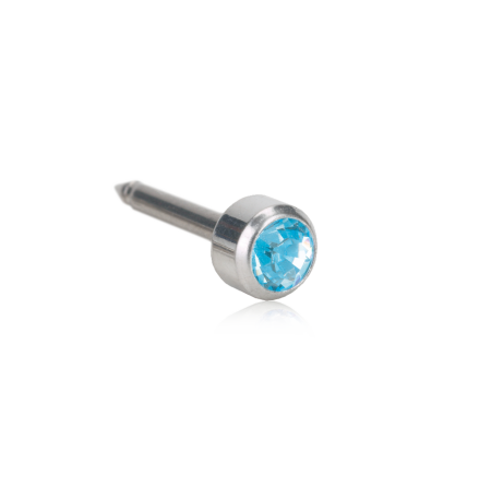 ST Bezel 4 mm, Aquamarine 10-pack