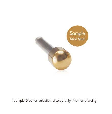 GT Stud Mini Plain 3 mm
