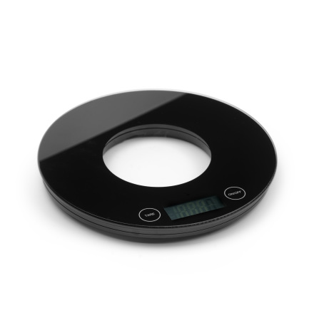 Electronic scale, black