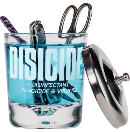 Disicide Glass jar, 160ml