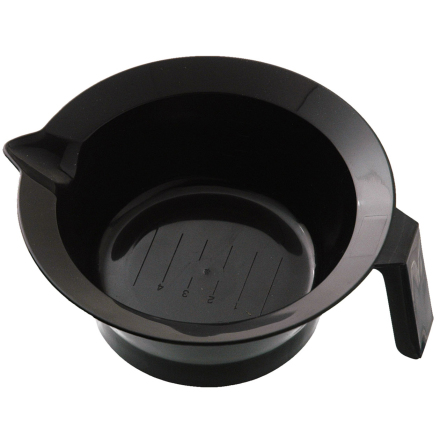 Dye bowl small, black