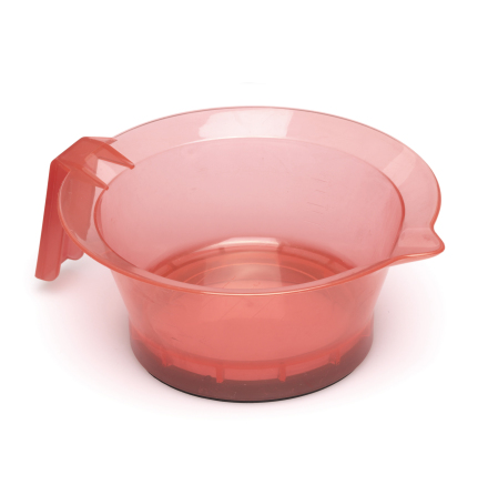Dye bowl small, red