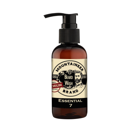Mountaineer Brand Premium Essential 7 Beard Wash 120ml