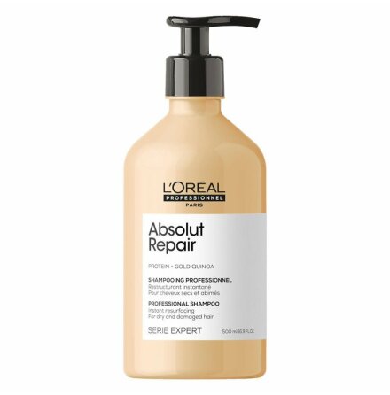 Loreal Absolut Repair Gold Shampoo 500ml