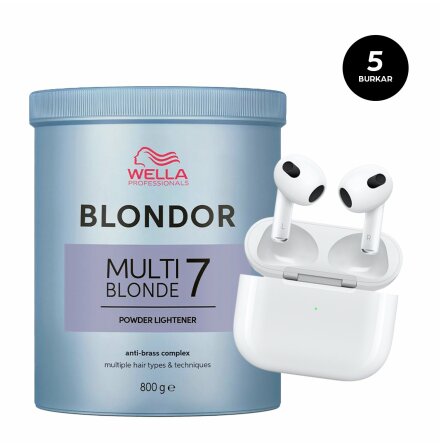 Wella Blondor 5st x 800g + Apple Airpods 3gen