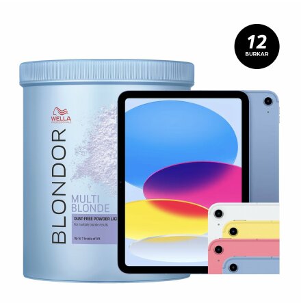 Wella Blondor 12st x 800g + Apple Ipad 10,9"