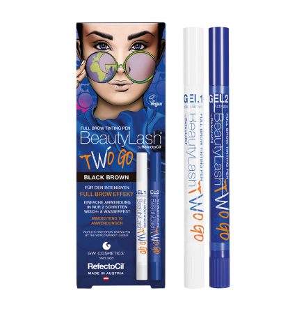 Refectocil Full Brow Tinting Pen TWO GO Black Brown